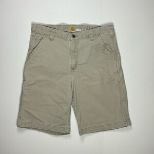 Men’s Carhartt Relaxed Fit Khaki Shorts Size 34